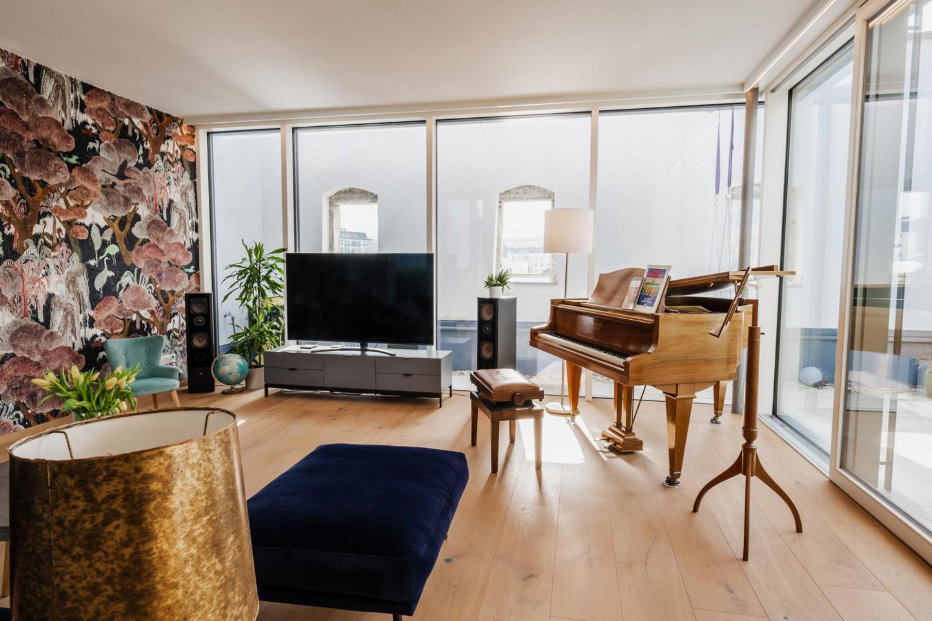 バート・イシュルLuxus Penthouse Mit Panoramablickアパートメント エクステリア 写真